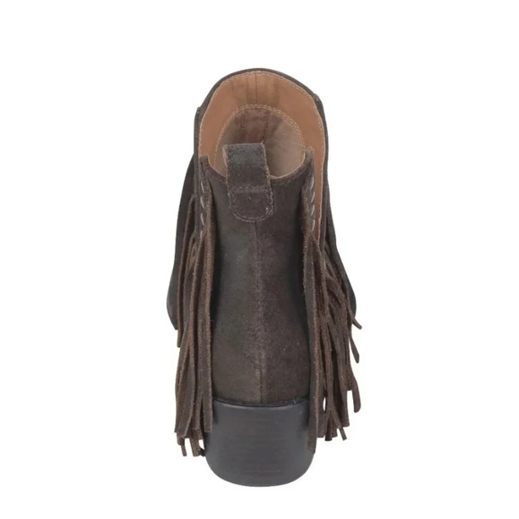 NWT Myra Boho Western Leather Tassel Booties 10 - Picture 3 of 7